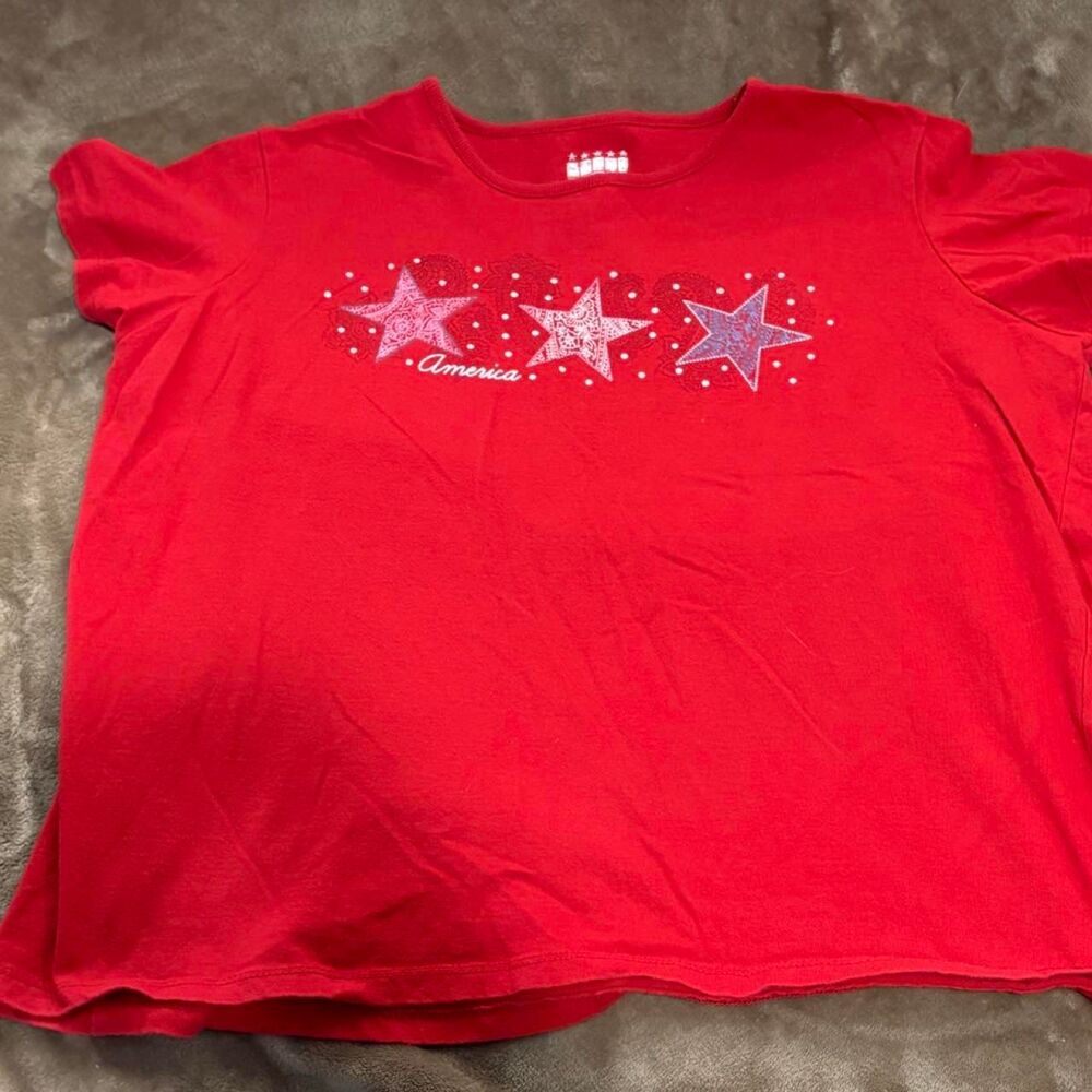 Unbranded Women's Red T-shirt